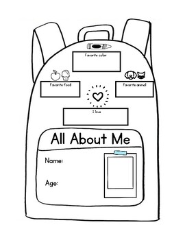 Preview of All about me - Ice breaker Activity