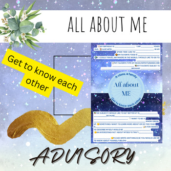 Preview of All about me - advisory community building activities