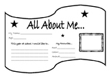 All about me bunting