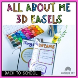 All about me writing activity | Back to school craft