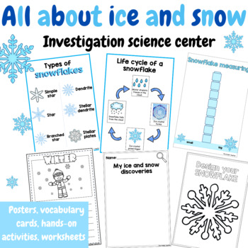 Preview of All about snow and ice - Investigation science center