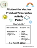 All about the Weather Preschool/Kindergarten Activity Packet