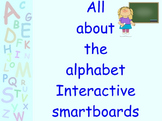 All about the alphabet smartboard bundle