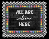 All are Welcome Here // LGBTQ+ Bulletin Board Decor
