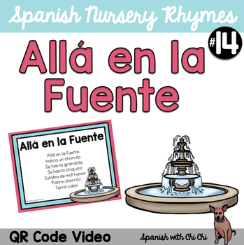 Preview of Allá en la Fuente Cancion Infantil Spanish Nursery Rhyme Song