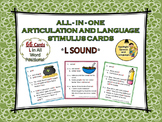 All-in-One Articulation and Language Stimulus Cards - L Sound
