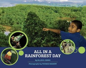Preview of All in a Rainforest Day eBook with Author Reading - Mini Unit with Resources