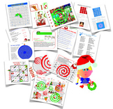 DIRE OU INTERDIRE: 42 cartes au thème de Noël pour un jeu comme Taboo®