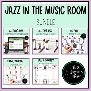 Preview of Jazz in the Music Room Lesson Bundle