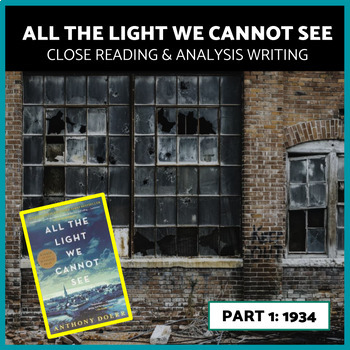 Preview of All the Light We Cannot See Discussion Questions Anthony Doerr Part 1