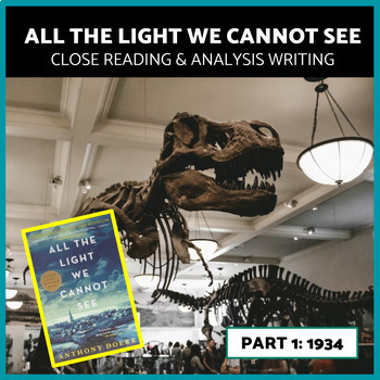 Preview of All the Light We Cannot See Discussion Questions Characters  Doerr, Novel Study