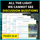 All the Light We Cannot See Discussion Questions Paragraph