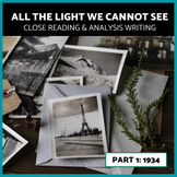 All the Light We Cannot See Reading Questions 70-74 Anthon