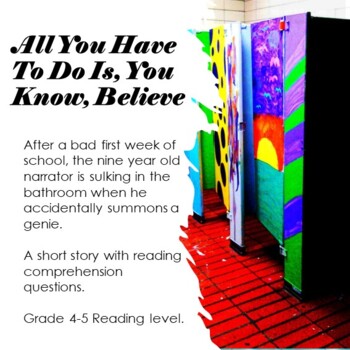 Preview of All you Have To Do - A Reading Comprehension Activity
