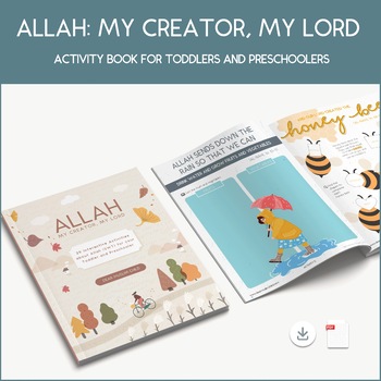 Preview of Allah: My Creator, My Lord [29 hands on activities about Allah for little ones]