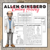 Allen Ginsberg - Reading Activity Pack | National Poetry M