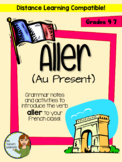 Aller (au present) - grammar notes and activities - DISTAN