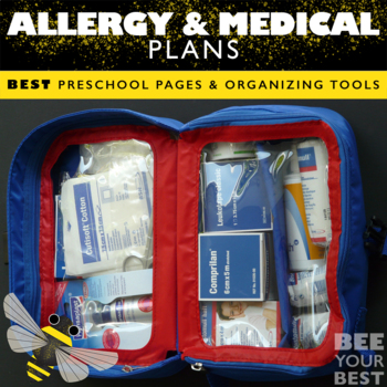 Preview of Allergy and Medical Plan Binder
