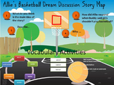 Allie's Basketball Dream Comprehension Activities (Harcourt)