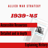 Second World War Alliances Worksheet