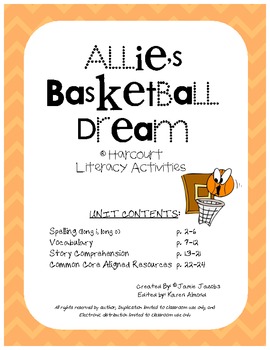 Preview of Allie's Basketball Dream (Supplemental Materials)