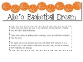 Allie's Basketball Dream (Harcourt) Fluency Cards