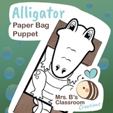 Alligator Bag Puppet