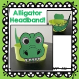 Alligator Headband, A is for Alligator, Alligator Craft