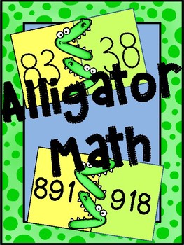 Preview of Comparing Numbers - Alligator Math