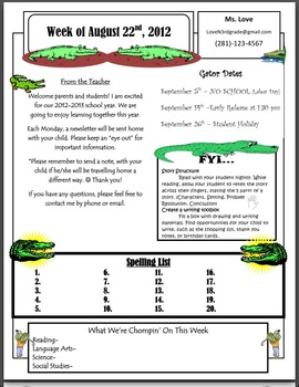 Preview of Alligator Newsletter