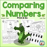 Greater Than Less Than*Comparing Numbers*Printable or Digital/ Remote Learning