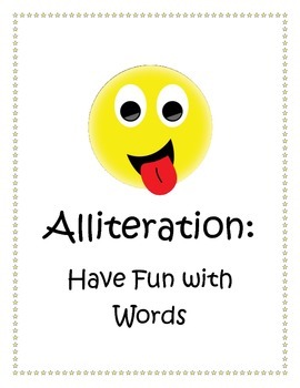 Preview of Free Alliteration Mini-Lesson Pack