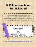 Alliteration Activities and Game (Tongue Twisters)