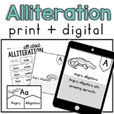 Alliteration Activities and Stations (print + digital)
