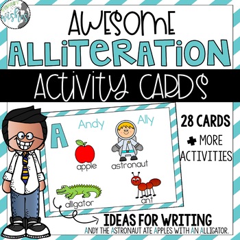 Alliteration Activity Cards by Primary Wishes | Teachers Pay Teachers