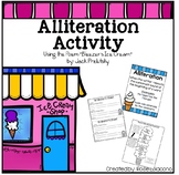 Alliteration Activity using Bleezer's Ice Cream