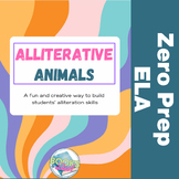 Alliteration Animals Alphabet Pages