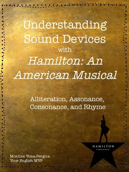 Preview of Alliteration, Assonance, Consonance, Rhyme: Sound Devices, Poetry in Hamilton