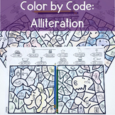 Alliteration Color by Code Worksheets