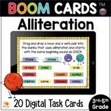 Alliteration BOOM CARDS Task Cards Figurative Language Act