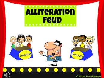 Preview of Alliteration Feud Powerpoint Game