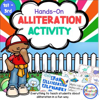 Preview of Alliteration Hands-On Activity to Bring Alliteration to Life for Young Children