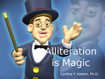 Preview of Alliteration Magic-animated POWERPOINT