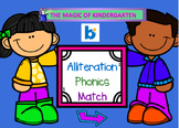 Alliteration Phonics Match (Boom Cards)