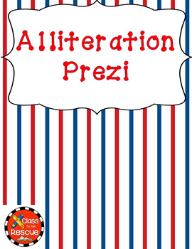 Preview of Alliteration Prezi