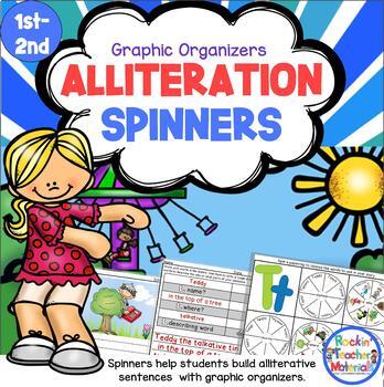 Preview of Alliteration Spinners - Spin to Create Sensational Silly Sentences!