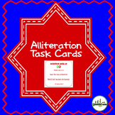 Alliteration Task Cards for Figurative Language Practice