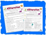 Alliteration Worksheet Printable Activity Page