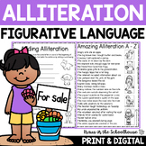 Alliteration Activities and Worksheets | Figurative Language