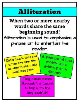 Alliteration with a Mentor Text by Middle School Bookworm | TPT
